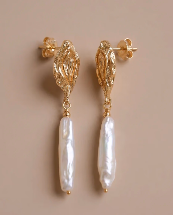 Earrings close-up detail preview image
