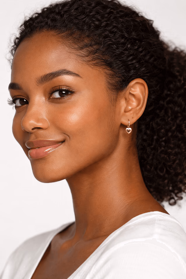Ear model reference with visible ear - style 5